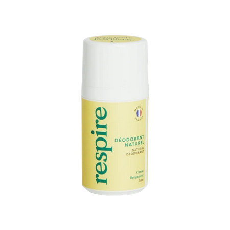 Respire Déodorant Naturel Citron Bergamote, 15 ml