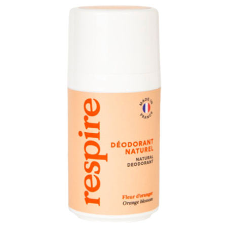 Respire Déodorant Naturel Roll-On Fleur d'Oranger, 50 ml