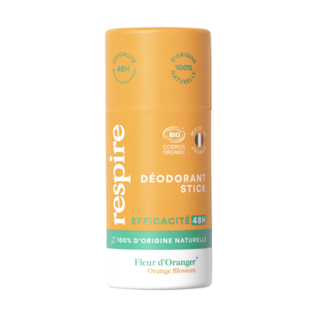 Respire Déodorant Stick Fleur d'oranger, 50 g