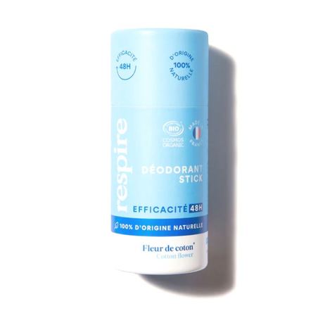 Respire Déodorant Stick Fleur de Coton, 50g