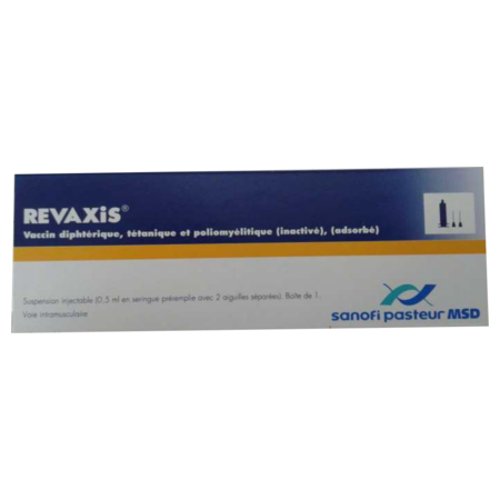 Revaxis, 1 seringue préremplie de suspension injectable