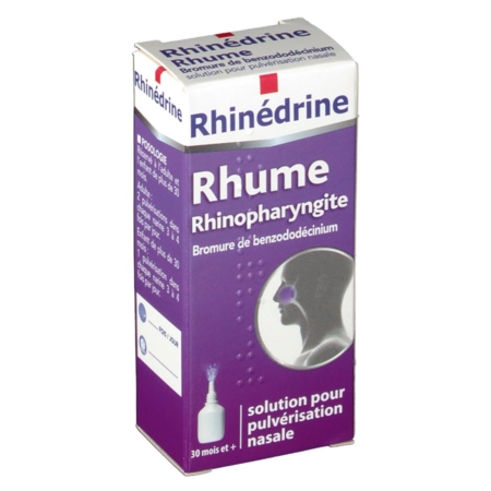 Rhinedrine, flacon de 13 ml de solution pour pulvérisation nasale
