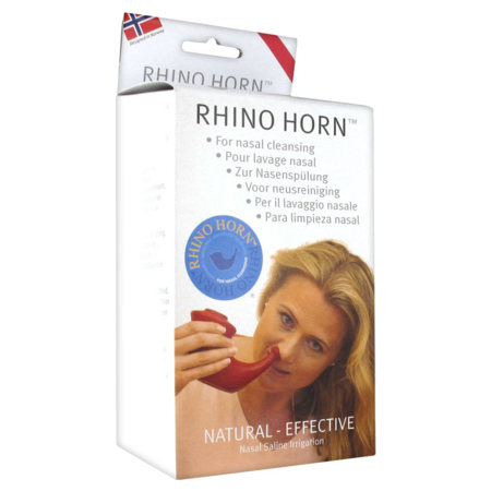 Rhino horn verseuse plast bleu
