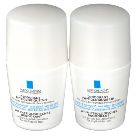 Roche posay deodorant 24h roll on, 2 x 50 ml