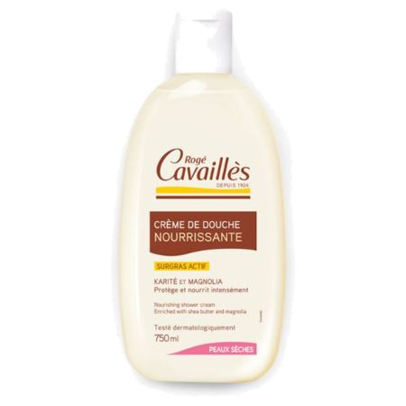 Rogé Cavaillès Crème de douche Karité et Magnolia, 500 ml