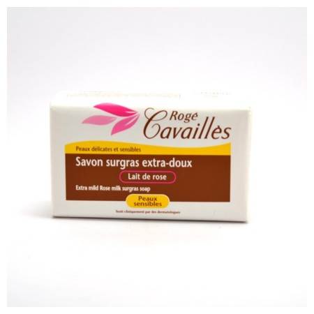 Roge cavailles savon surgras lait rose, 150 g