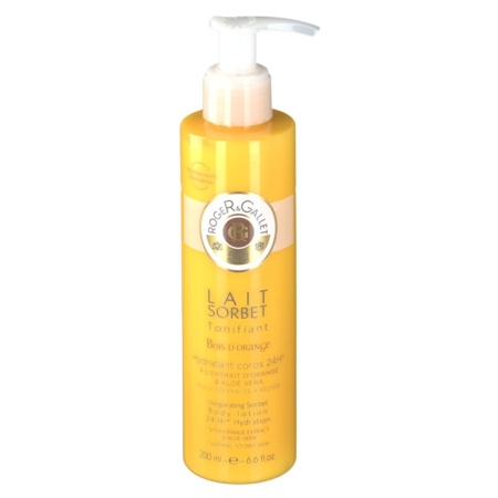 Roger gallet bois orange lait sorbet tonif, 200 ml