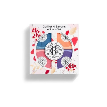 Roger & Gallet Coffret Noël savons, 4 x 50 g