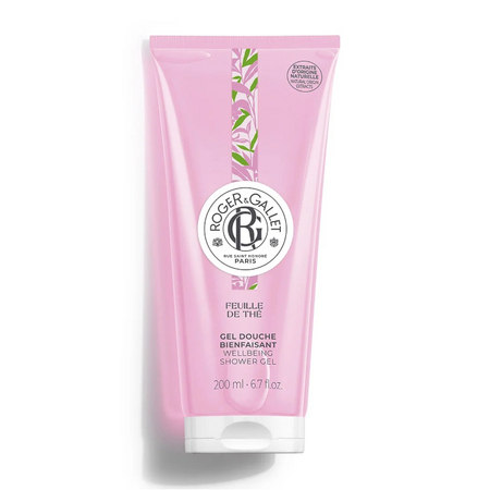 Roger & Gallet gel douche Bienfaisant feuille de thé, 200 ml