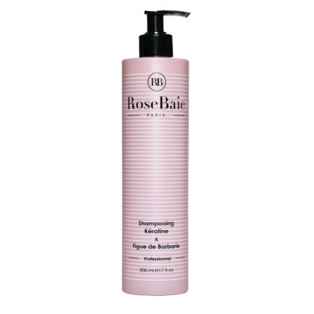 RoseBaie Shampoing Kératine x Figue de Barbarie, 500 ml