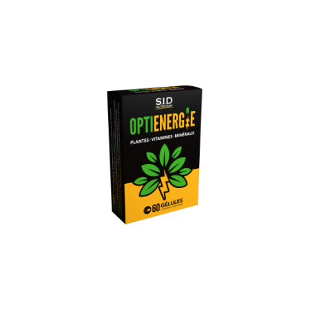 S.I.D Nutrition OptiEnergie, 60 Gélules