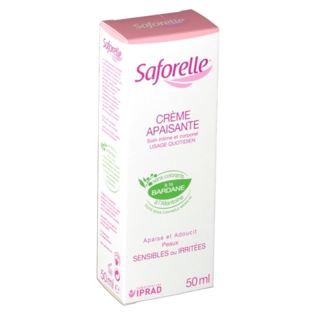 Saforelle creme apaisante, 50 ml de crème dermique