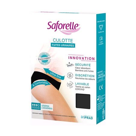 Saforelle Culottes Fuites Urinaires, Taille 40