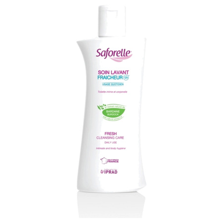 Saforelle Soin Lavant + Lingettes Offerts, 250ml