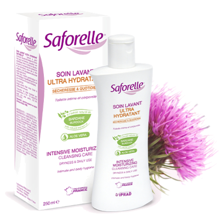 Saforelle Soin lavant ultra hydratant, 250 ml 