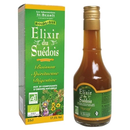 Saint benoit elixir suedois bio 17.5 %, 350 ml