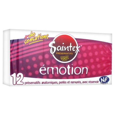 Saintex emotion preservatif perle 12