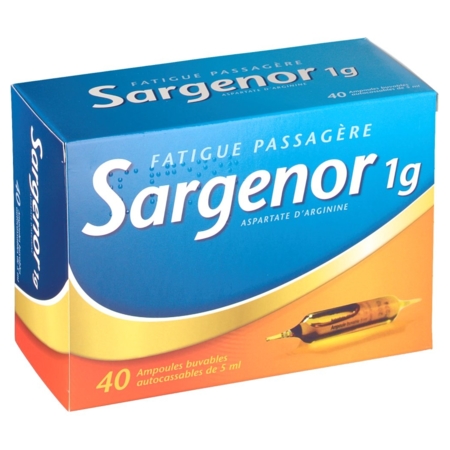 Sargenor 1g/5ml solution buvable, 20 ampoules