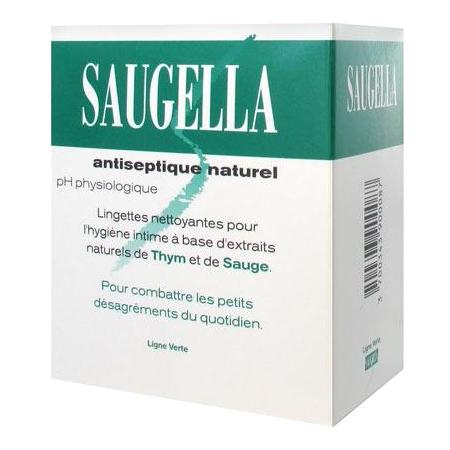 Saugella antiseptique lingette intime 10