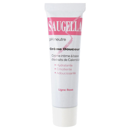 Saugella crème douceur intime - tube de 30 ml