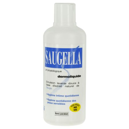 Saugella dermoliquide hygiène intime féminine 750 ml