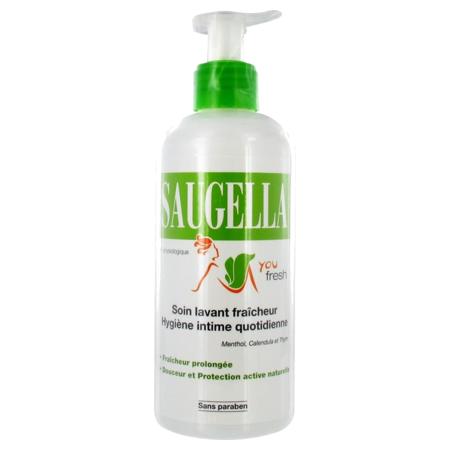 Saugella fresh nettoyant intime, 200 ml