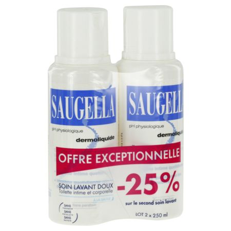 Saugella hydraserum soin hydratant, 2 x 200 ml