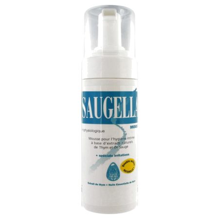 Saugella mousse hygiène intime flacon pompe de 150 ml