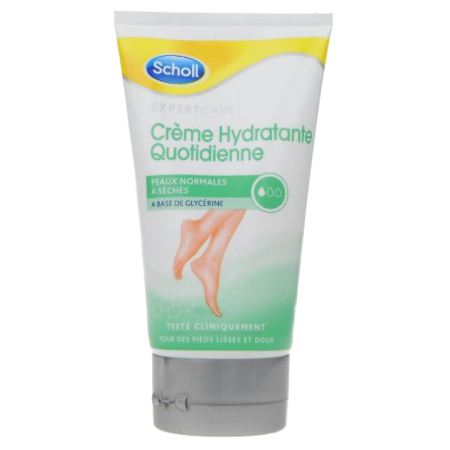 Scholl crème hydratante quotidienne, 150 ml