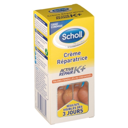 Scholl Creme Reparatrice 150ml Pieds Tres Secs