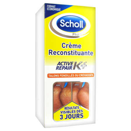 Scholl crème réparatrice K+ 120ml