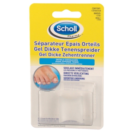 Scholl gelactiv separateur orteil epais