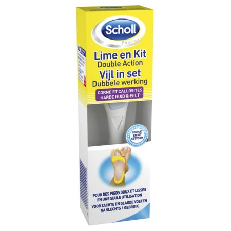 Scholl lime en kit double action