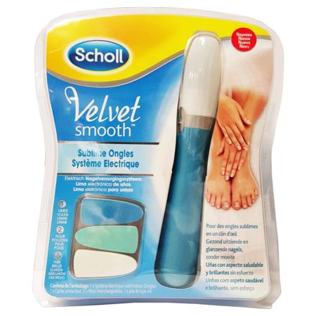 Scholl velvet smooth sublime appareil éléctrique sublime ongles