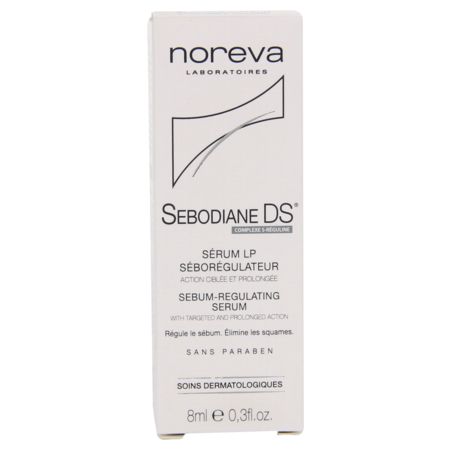 Sebodiane ds serum lp serum seboregulateur, 8 ml d'émulsion fluide pour application locale