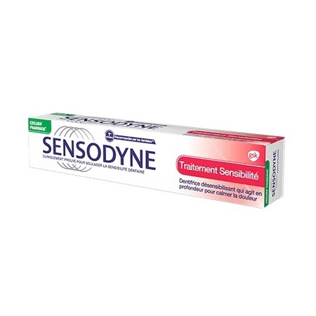 Sensodyne Dentifrice Traitement sensibilité, 75 ml