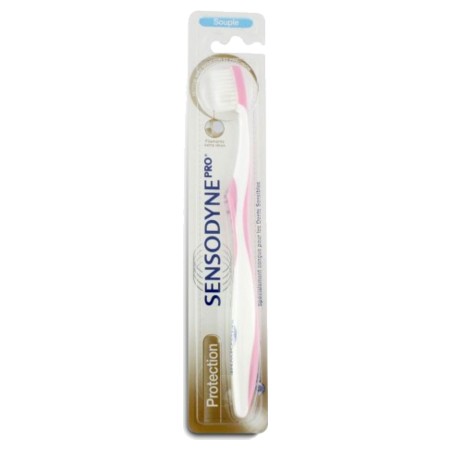 Sensodyne brossage des dents sensibles brosse à dents sensodyne pro protection souple x1