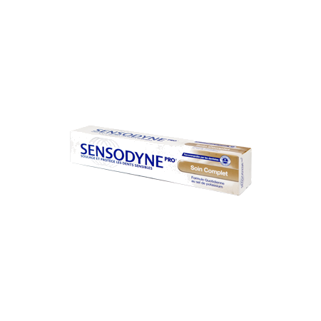 Sensodyne protection sensibilité 24h dentifrice sensodyne soin complet - 75ml