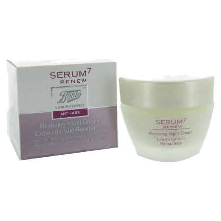 Serum7 renew creme nuit reparatrice, 50 ml de crème dermique