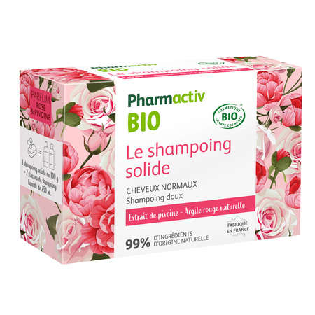 shampoing solide cheveux normaux BIO - 60G 