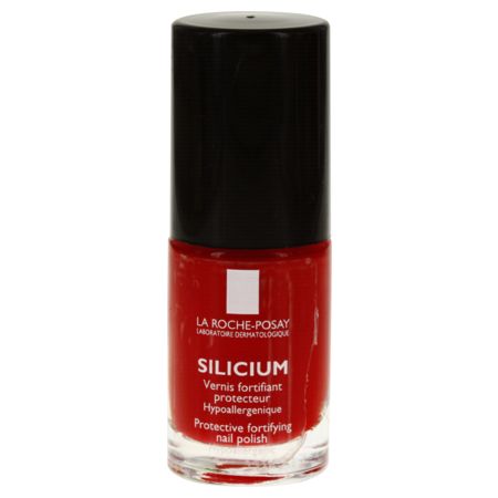 La roche-posay silicium vernis fortifiant protecteur hypoallergénique teinte 24 rouge parfait 6ml