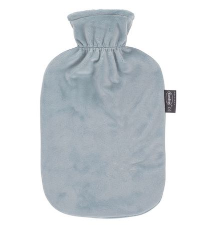 Soframar Bouillotte Eau Velours Gris, 2 L