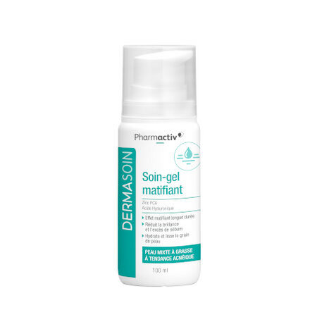 Pharmactiv Soin-Gel Matifiant, 100 ml