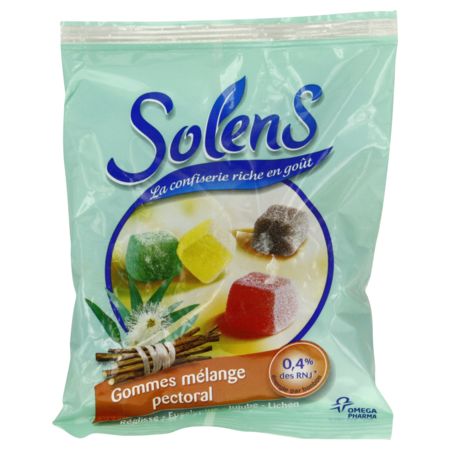 Solens tradition gommes melange pectoral, 100 g