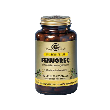 Solgar Fenugrec FP , 100 Gélules