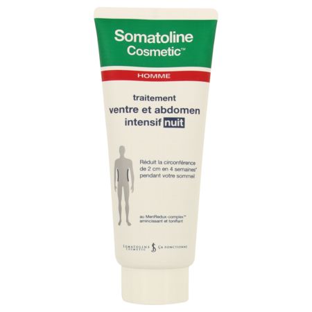 Somatoline cosmetic homme ventre abdom nuit, 300 ml de crème dermique