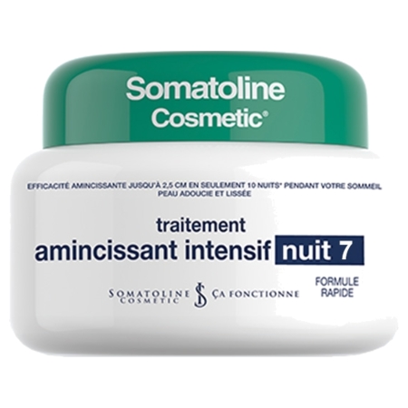 Somatoline amincissant intensif nuit 7, pot de 400 ml de crème