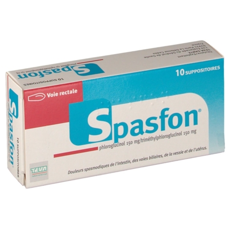 Spasfon, 10 suppositoires