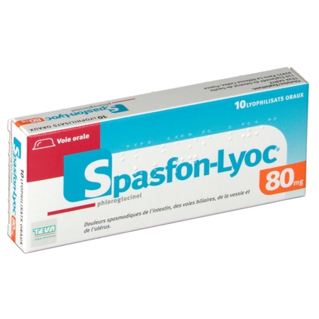 Spasfon Lyoc 80 Mg Prix Notice Effets Secondaires Posologie Lyophilisat Oral