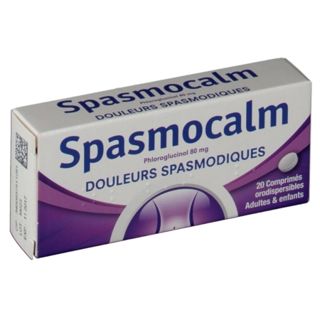 Spasmocalm 80 mg, 20 comprimés orodispersibles